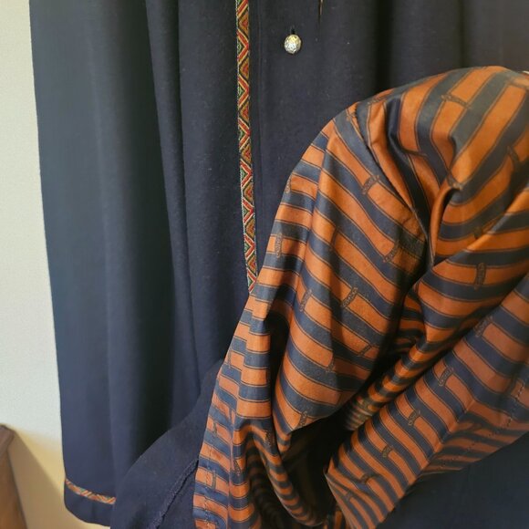 Sondre vintage heavy wool maxi skirt size L - Picture 6 of 8